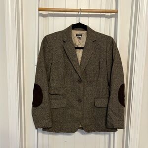 J. Crew Brown Wool Blazer